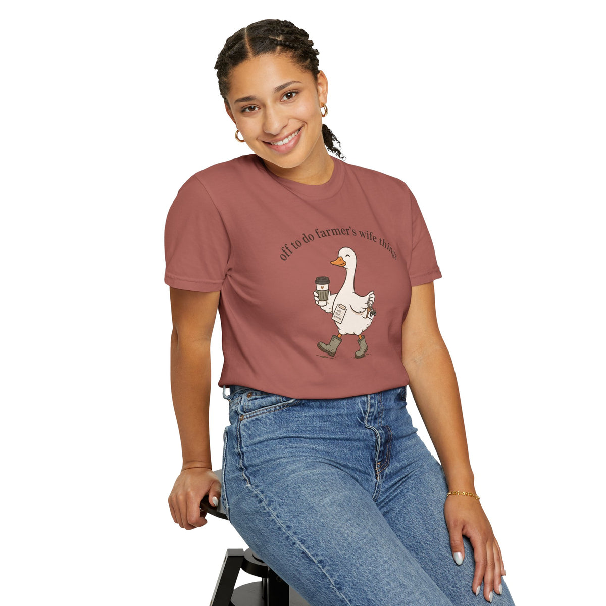 Off to Do Farmer’s Wife Things Comfort Colors® Tee