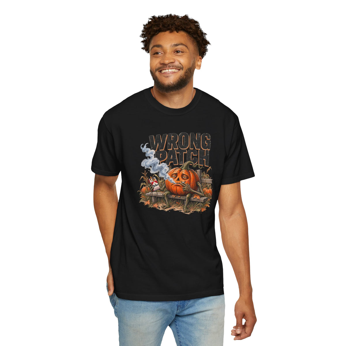 Wrong Patch Comfort Colors® Halloween Tee