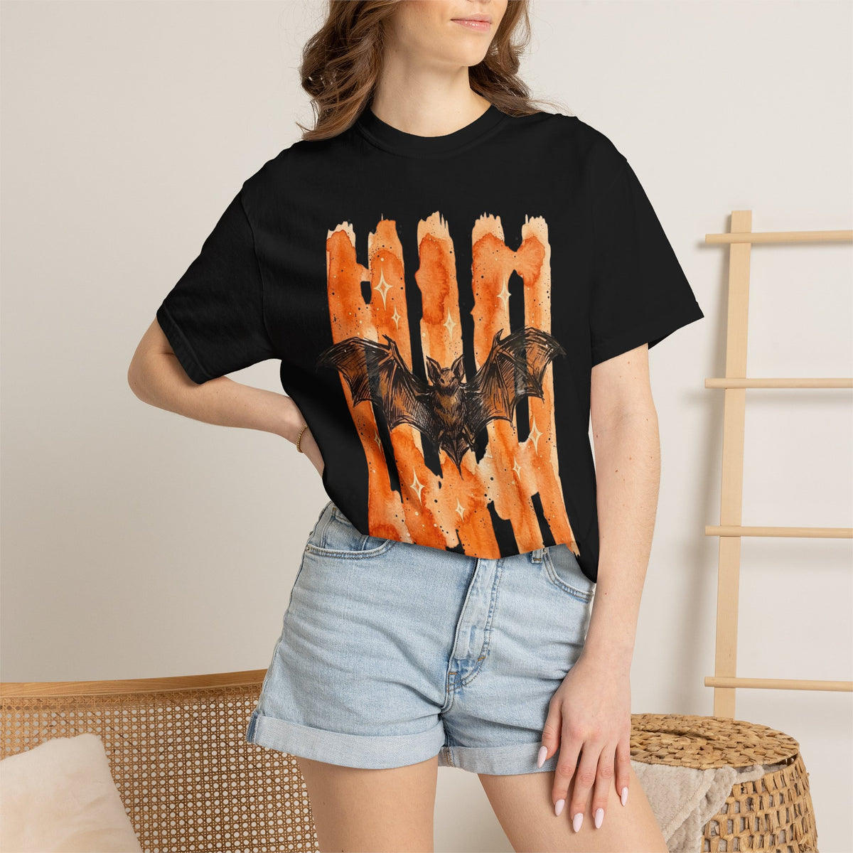 Midnight Bat Comfort Colors Tee