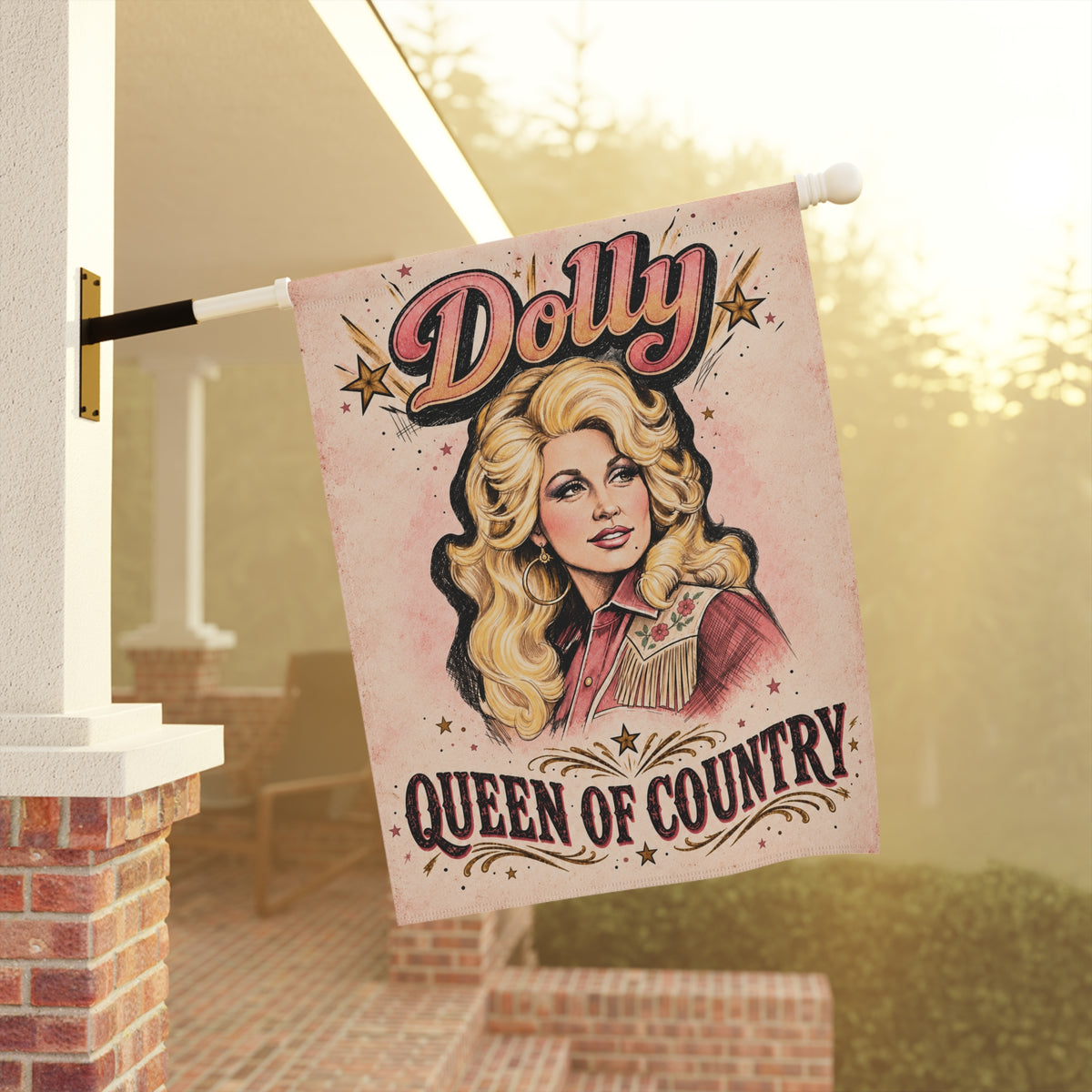 Queen of Country Garden & House Banner