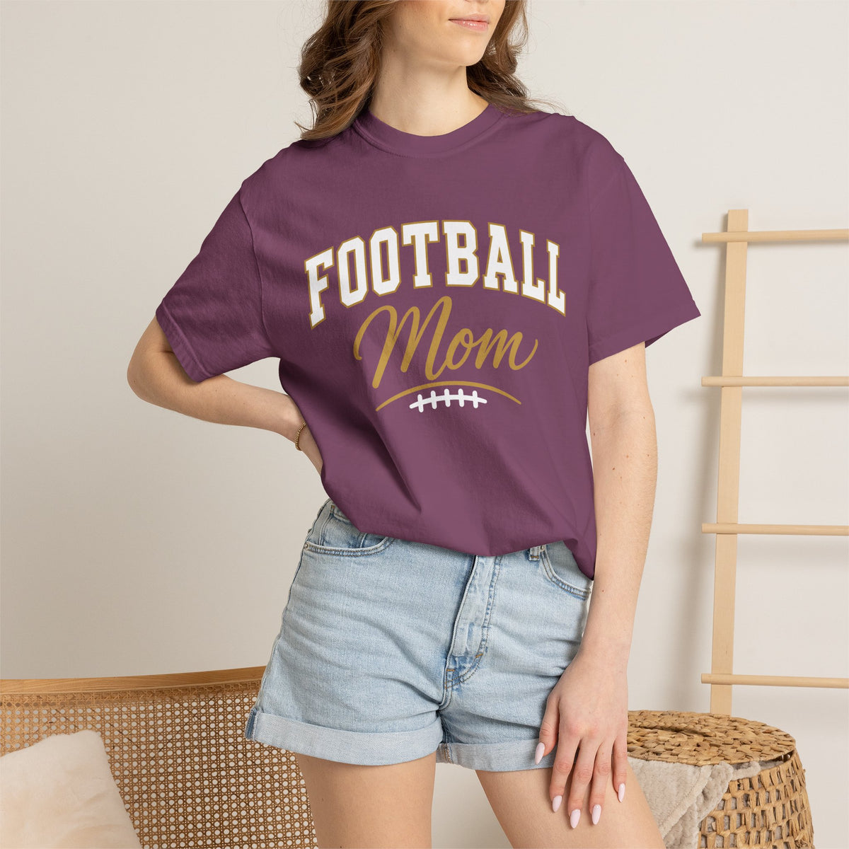 FOOTBALL MOM COMFORT COLORS
