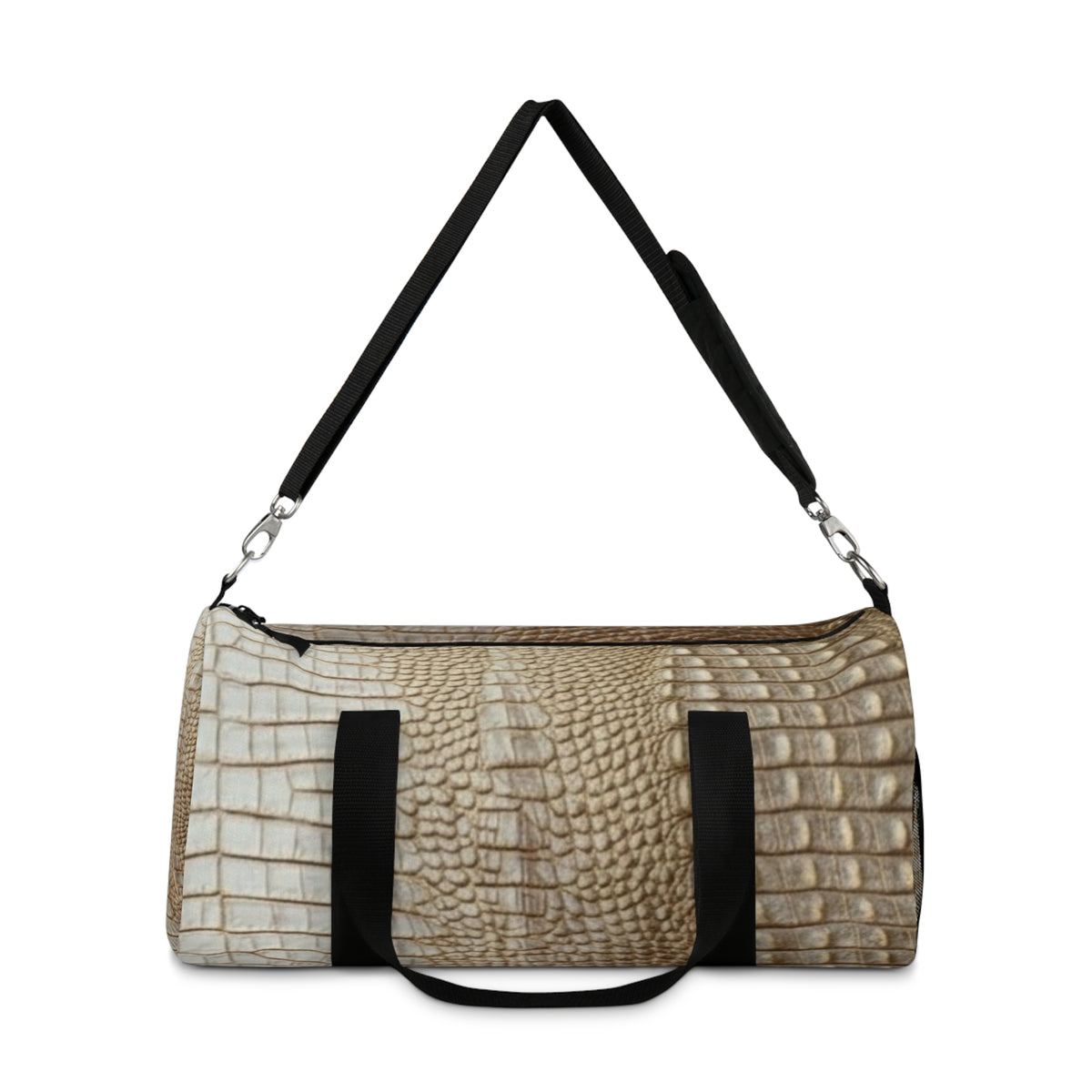 Oyster Alligator Luxe Duffel Bag