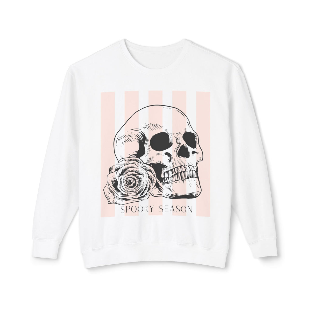 Memento Rose Spooky Season Crewneck Sweatshirt Comfort Colors