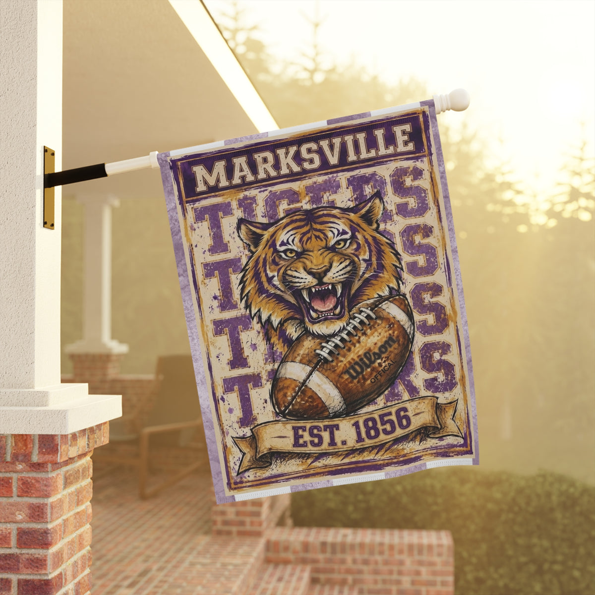 Marksville High Tiger House Flag