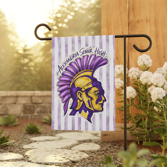 Alexandria Senior High Trojans Garden and House Flag