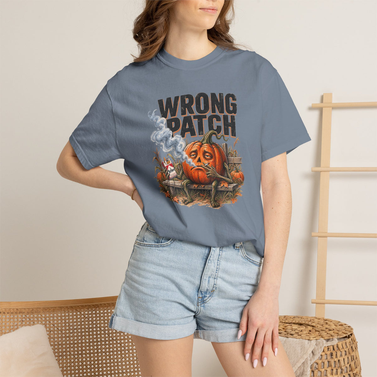 Wrong Patch Comfort Colors® Halloween Tee