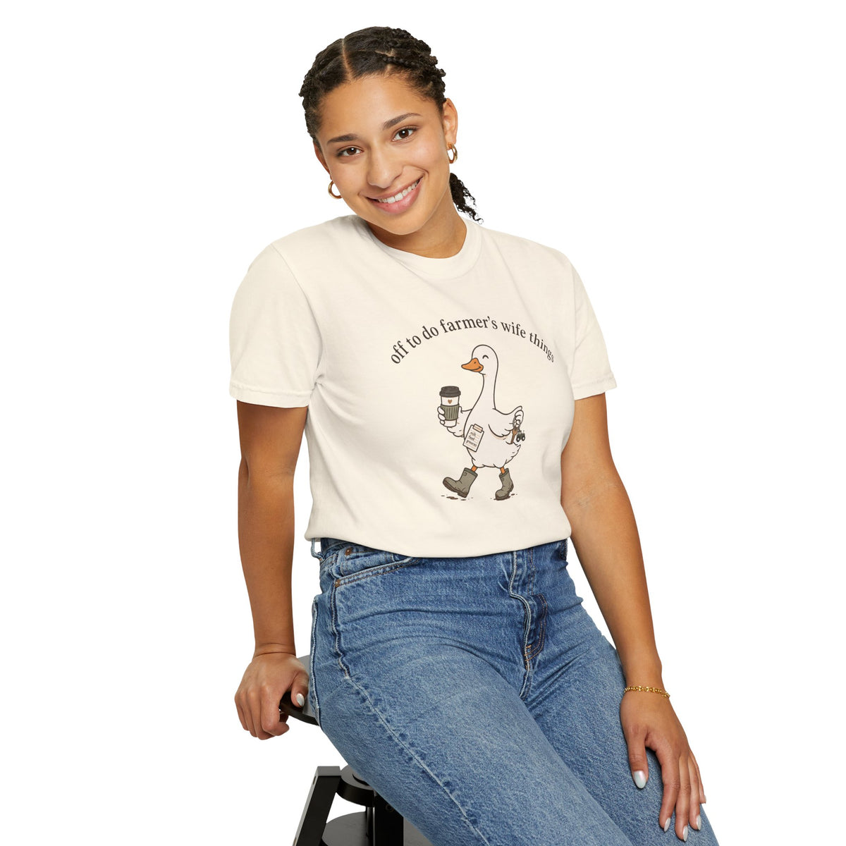 Off to Do Farmer’s Wife Things Comfort Colors® Tee