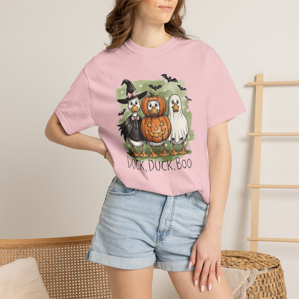 DUCK DUCK BOO Cartoon Comfort Colors