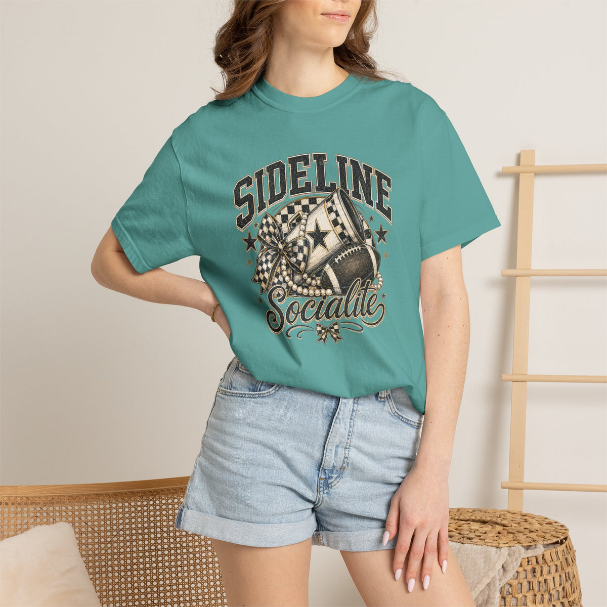 Sideline Socialite Comfort Colors® Tee