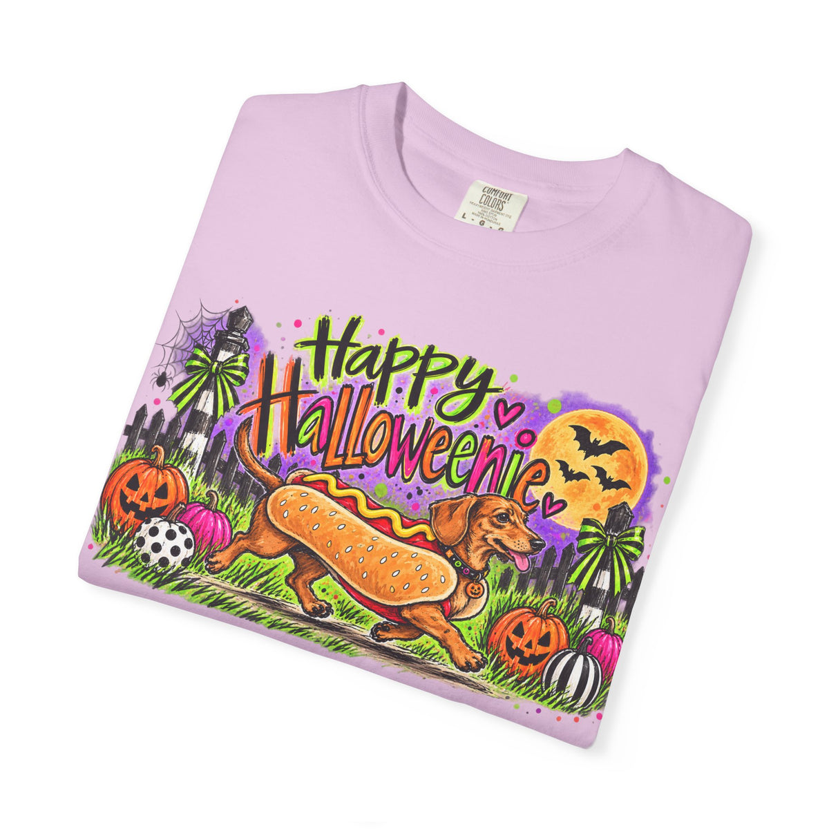 Happy Halloweenie Comfort Colors