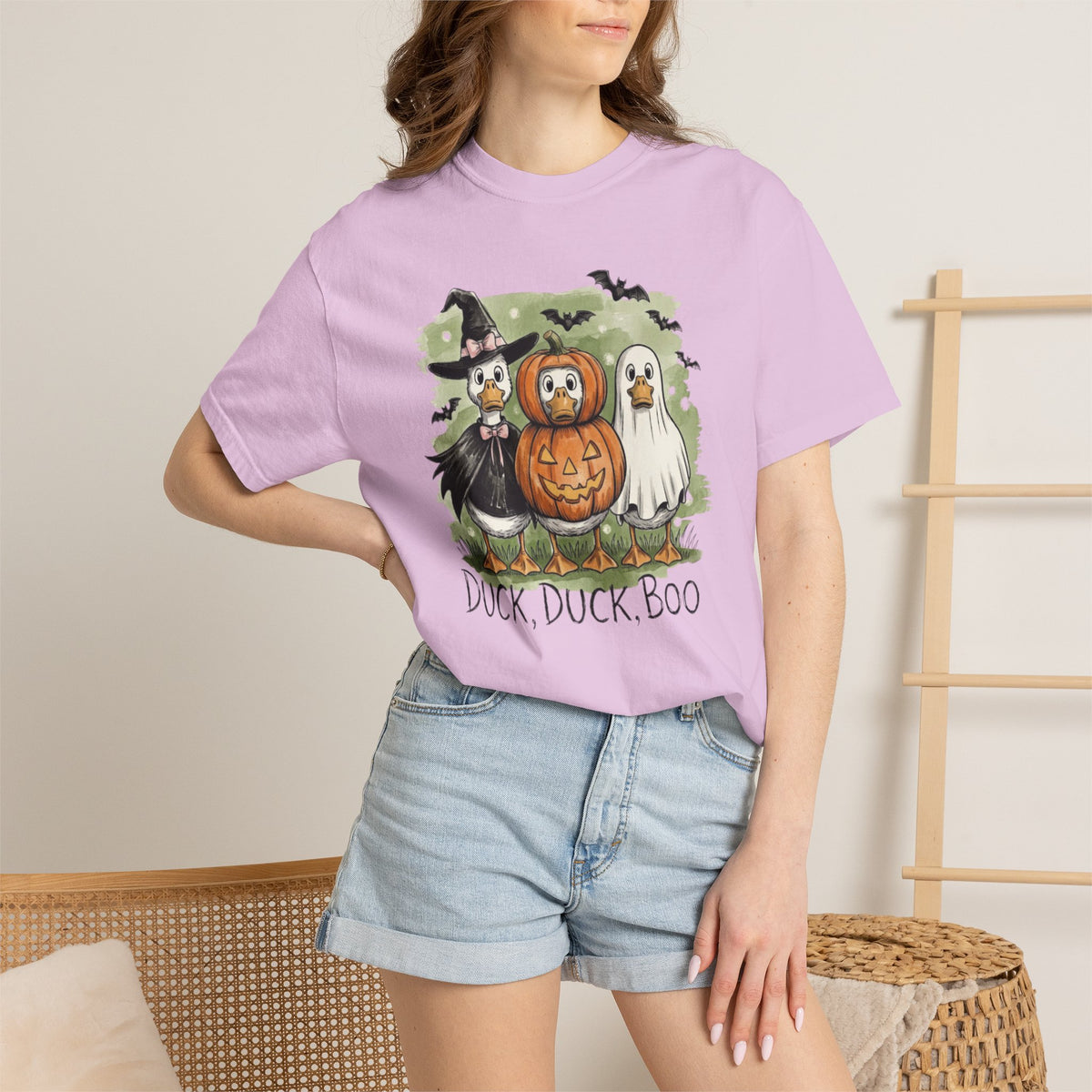 DUCK DUCK BOO Cartoon Comfort Colors