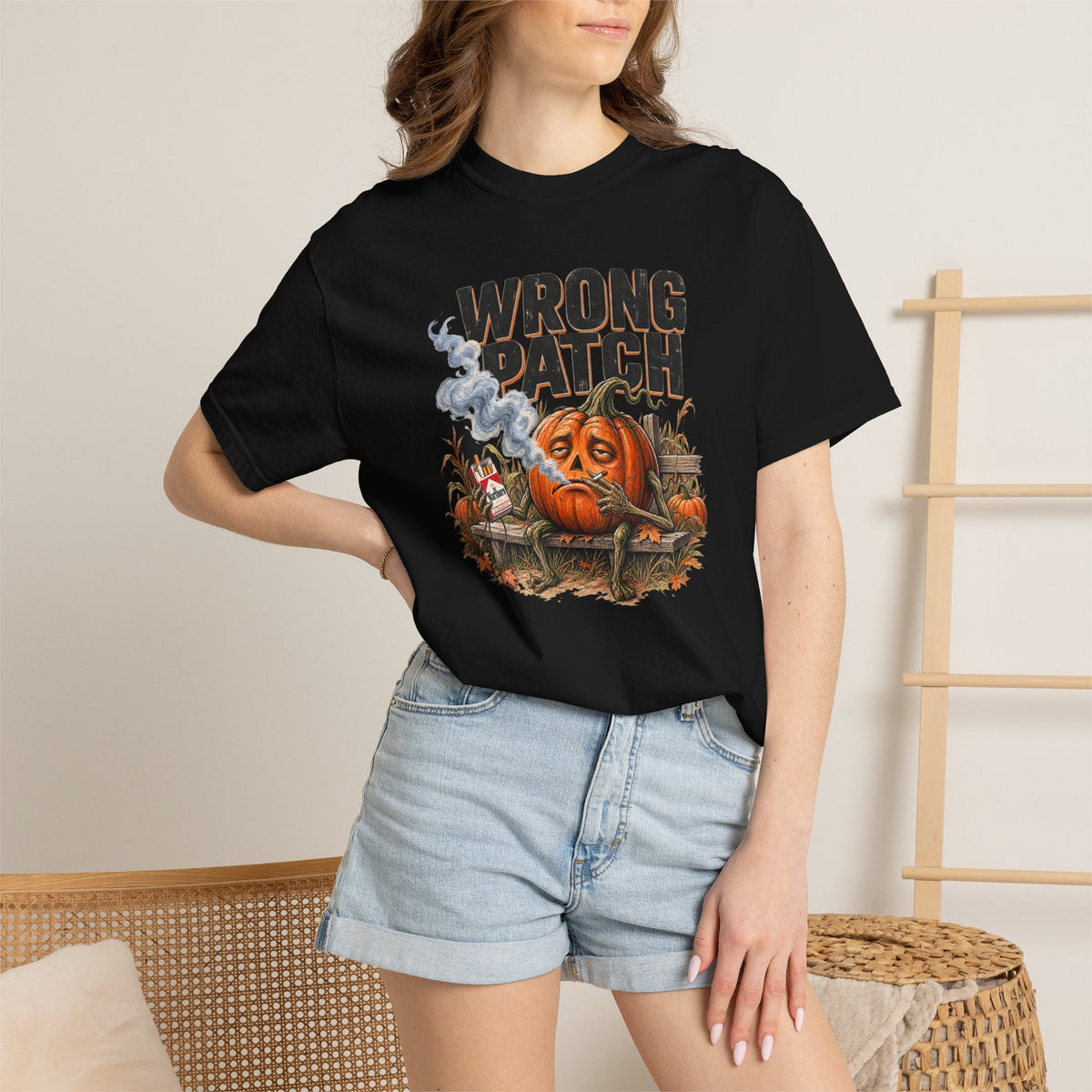 Wrong Patch Comfort Colors® Halloween Tee