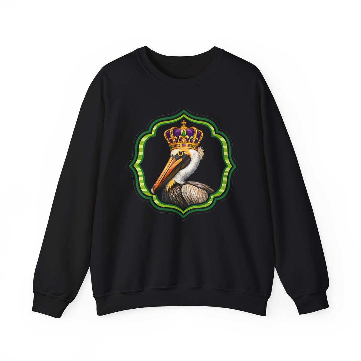Crowned on the Bayou Unisex Heavy Blend™ Crewneck  Sweatshirt