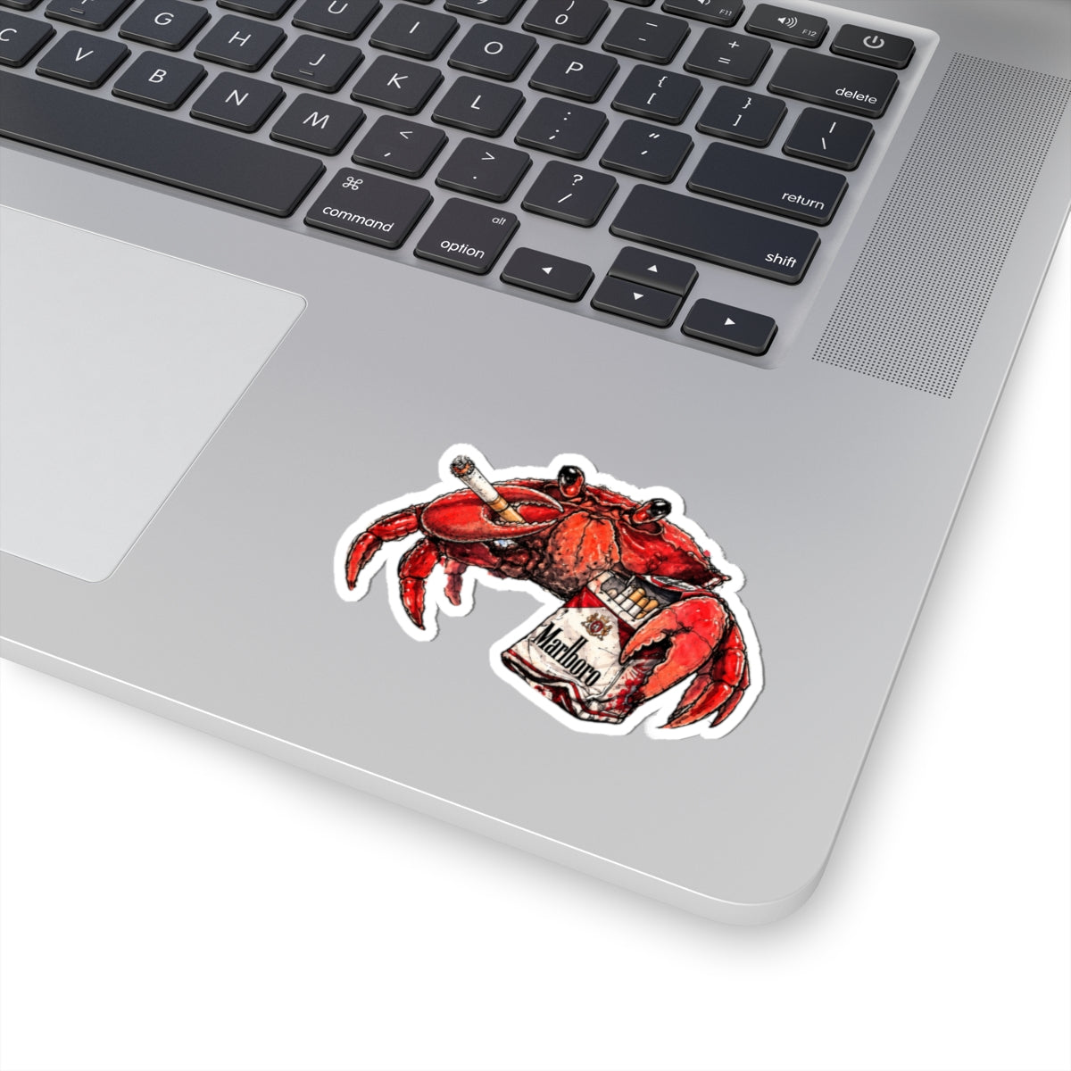 Crabby Habit Kiss-Cut Stickers