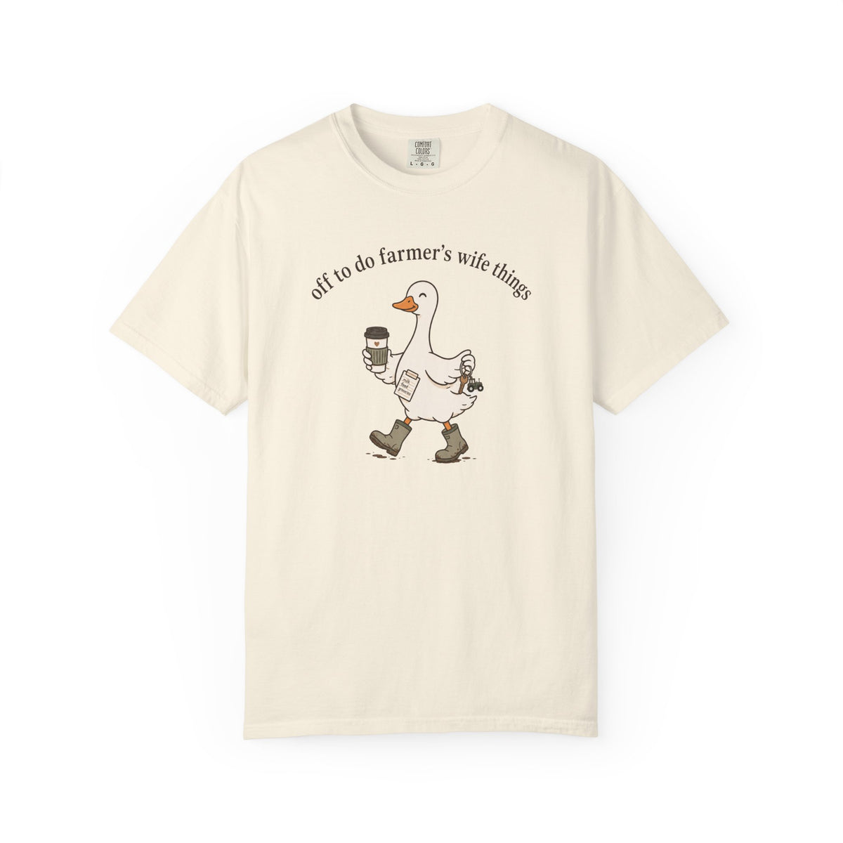 Off to Do Farmer’s Wife Things Comfort Colors® Tee