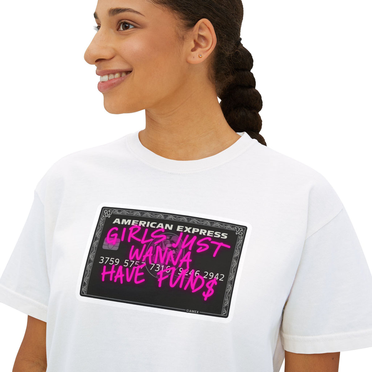 Girls Just Wanna Have Funds Comfort Colors® BOXY Tee