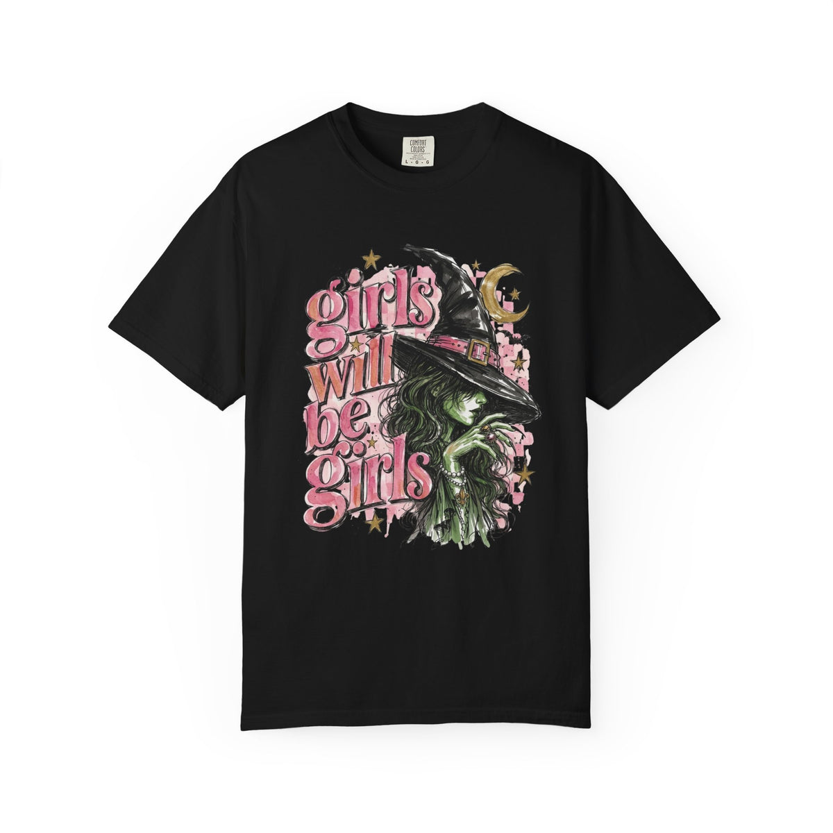 Girls Will Be Girls — Coven Casual Comfort Colors Tee
