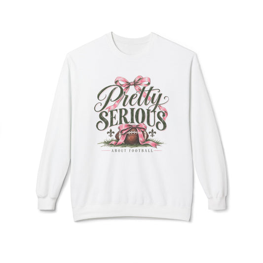 Pretty Serious Football Crewneck Sweatshirt