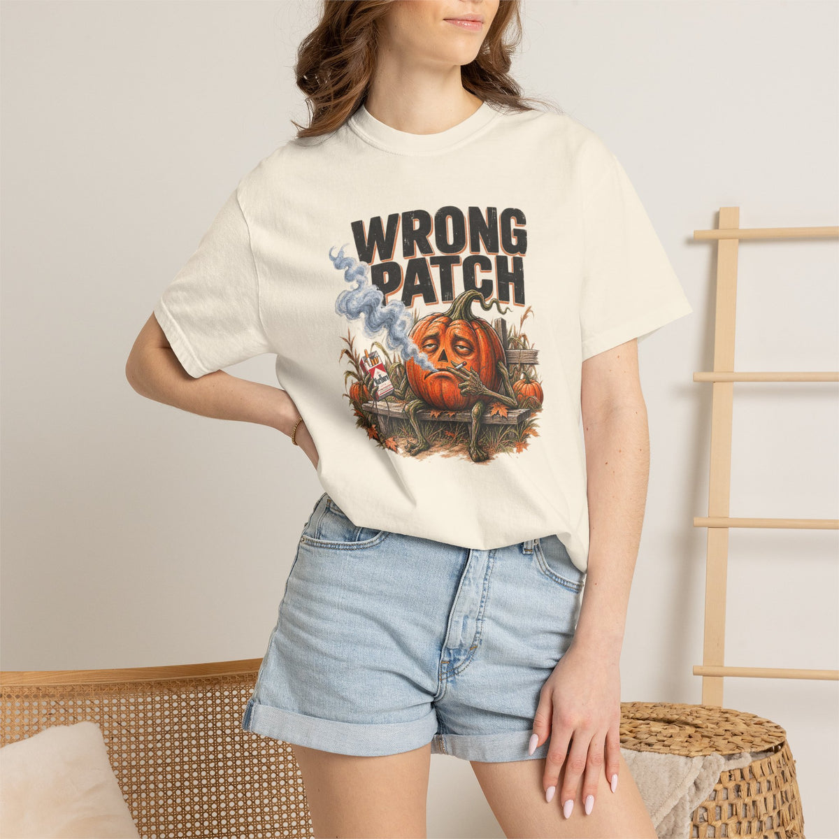 Wrong Patch Comfort Colors® Halloween Tee