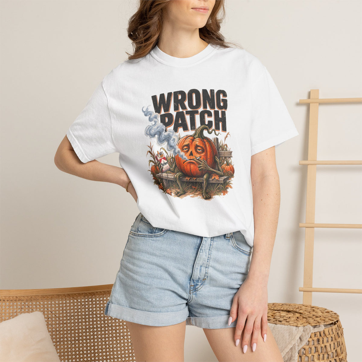 Wrong Patch Comfort Colors® Halloween Tee