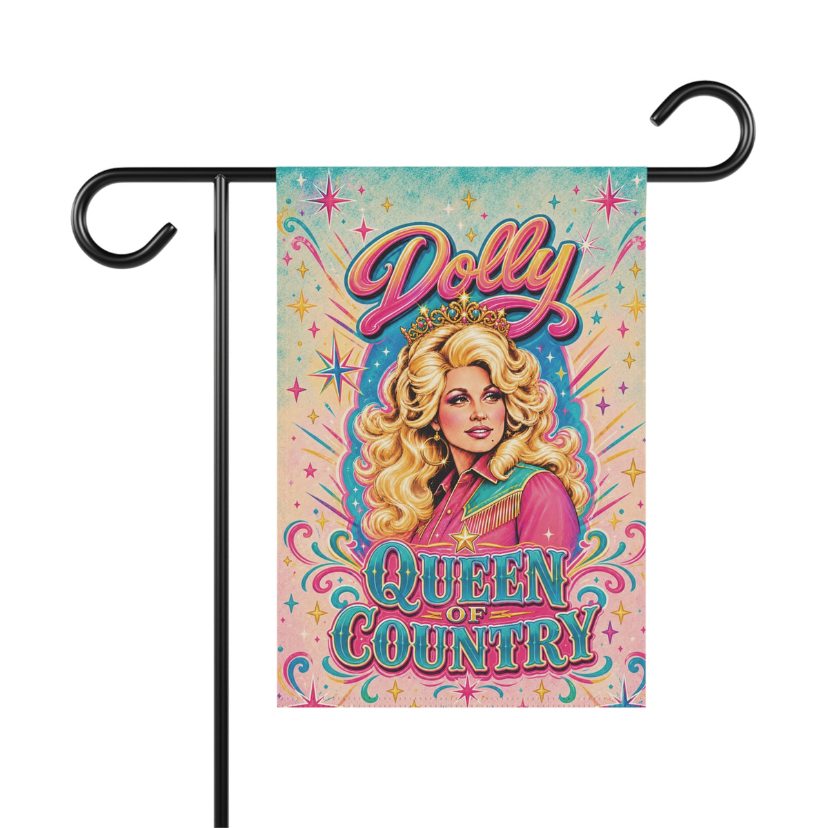 Queen of Pastel Country Garden & House Banner