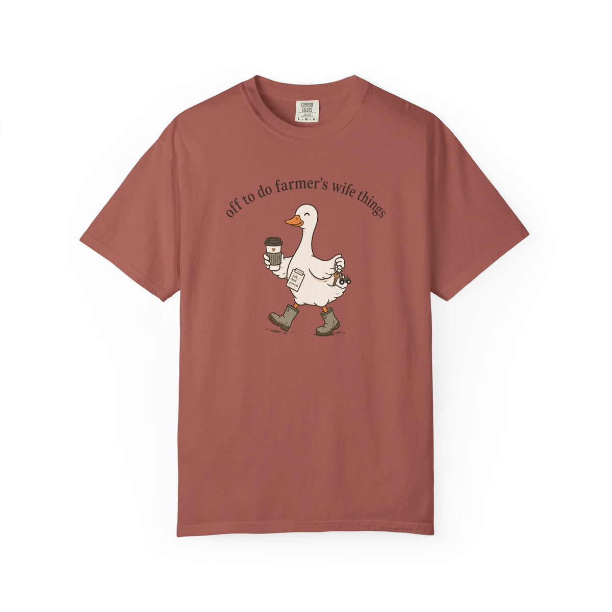 Off to Do Farmer’s Wife Things Comfort Colors® Tee