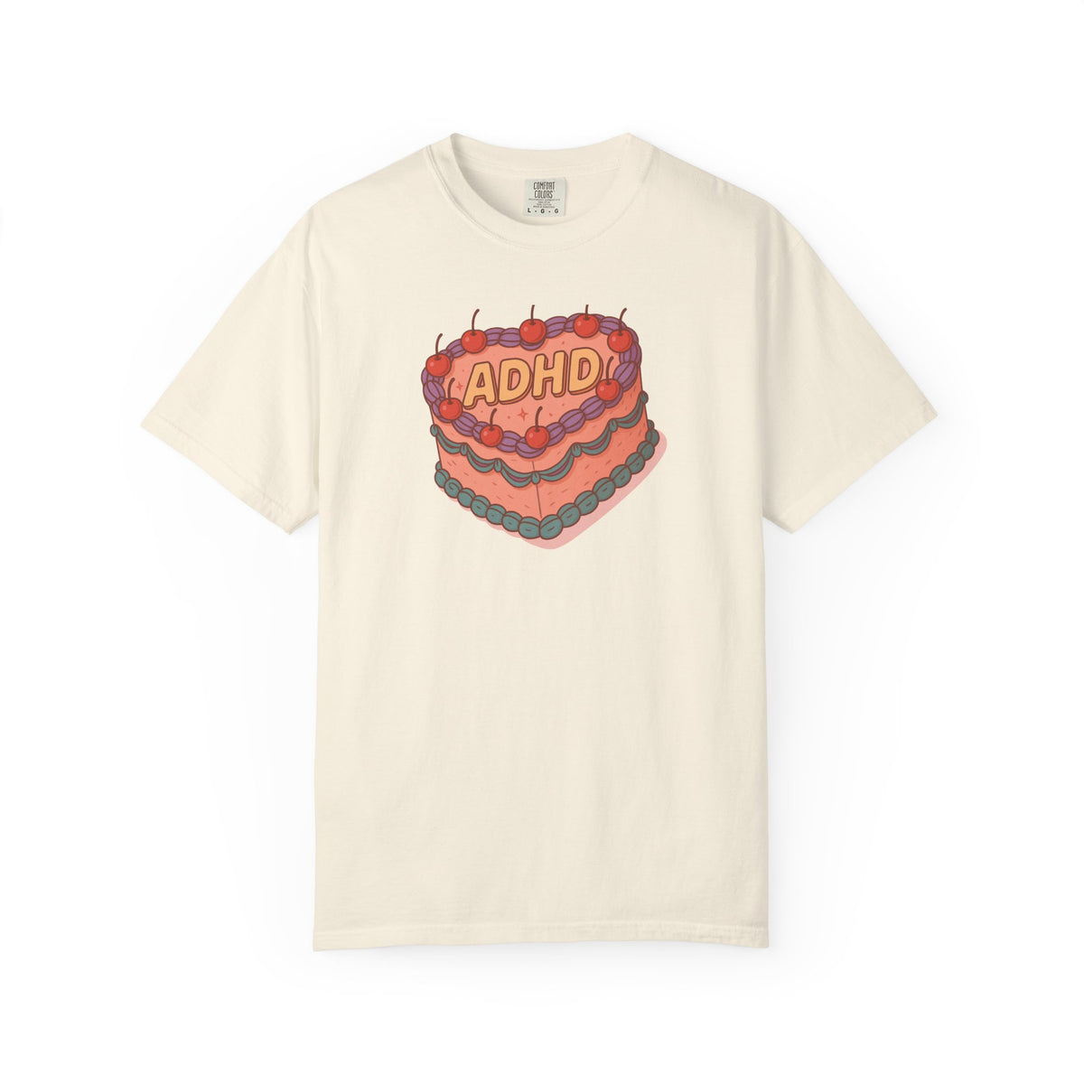 ADHD Cake Comfort Colors® Tee