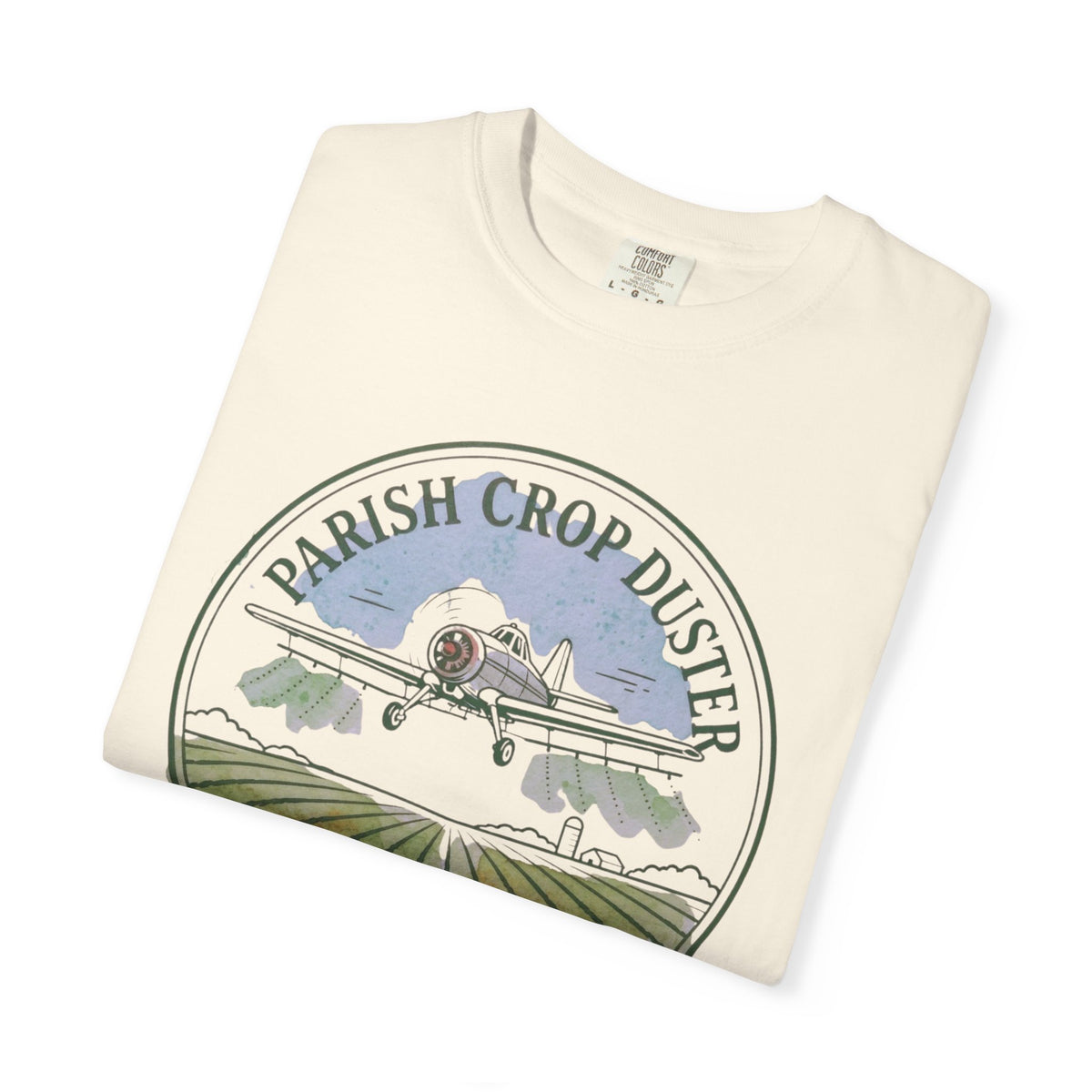 Parish Crop Duster Association Comfort Colors Tee