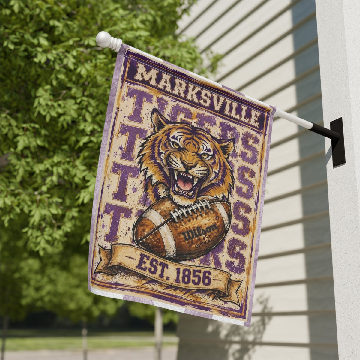Marksville High Tiger House Flag