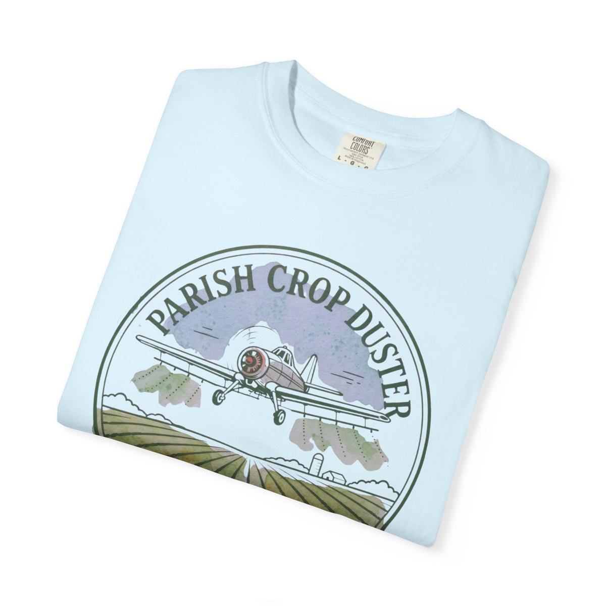 Parish Crop Duster Association Comfort Colors Tee