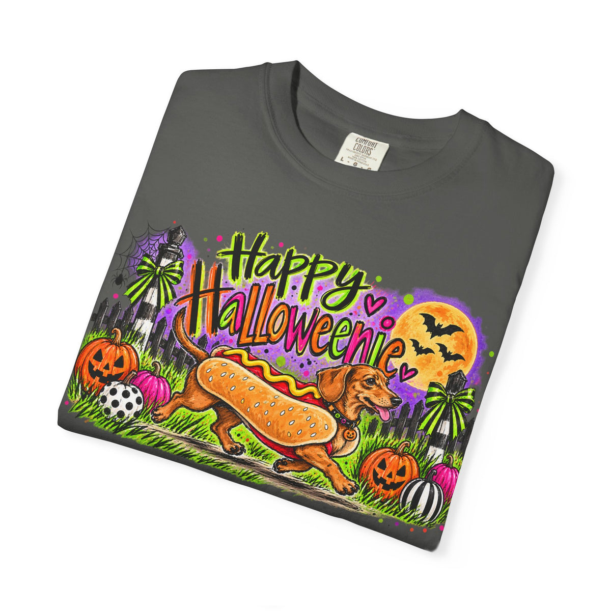 Happy Halloweenie Comfort Colors
