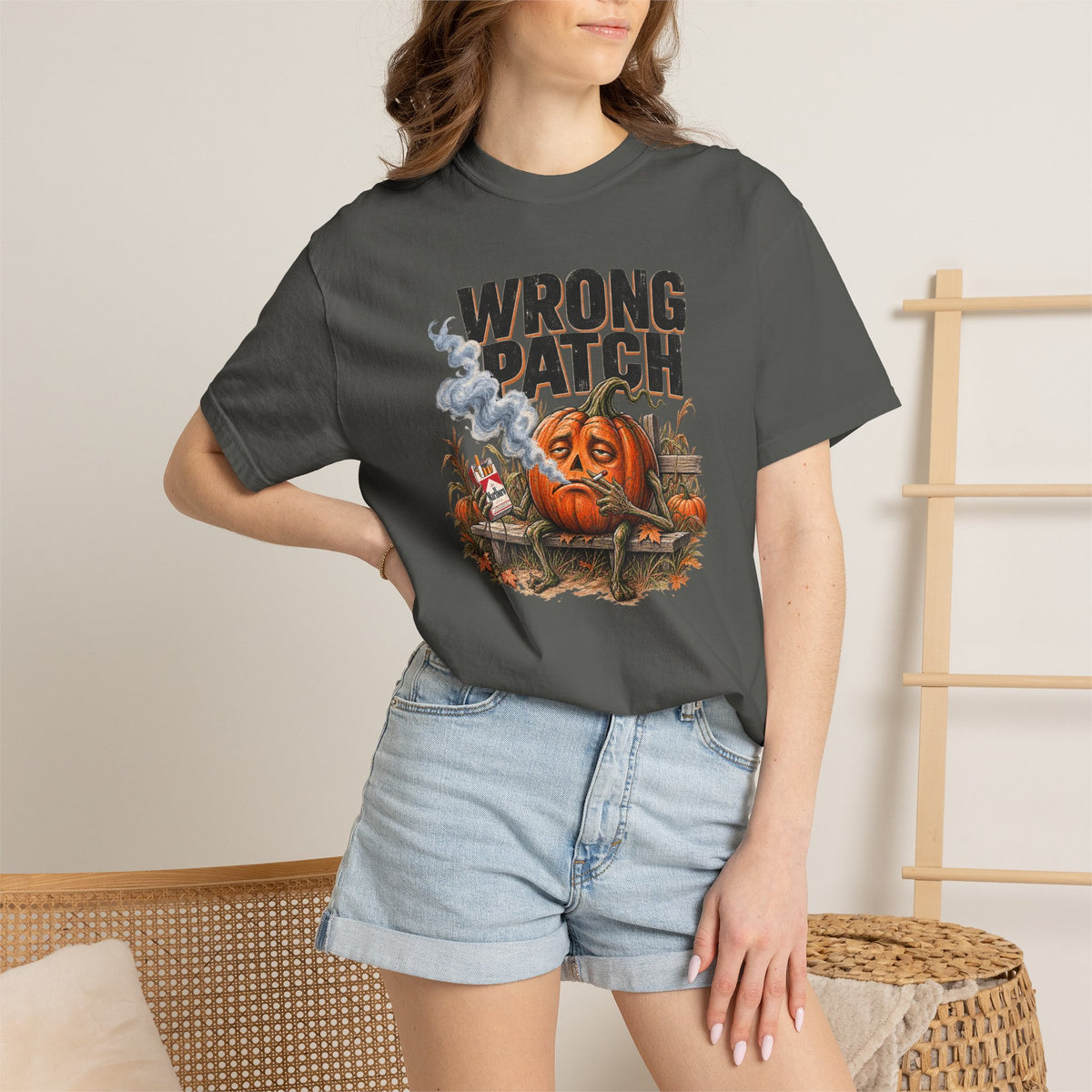 Wrong Patch Comfort Colors® Halloween Tee