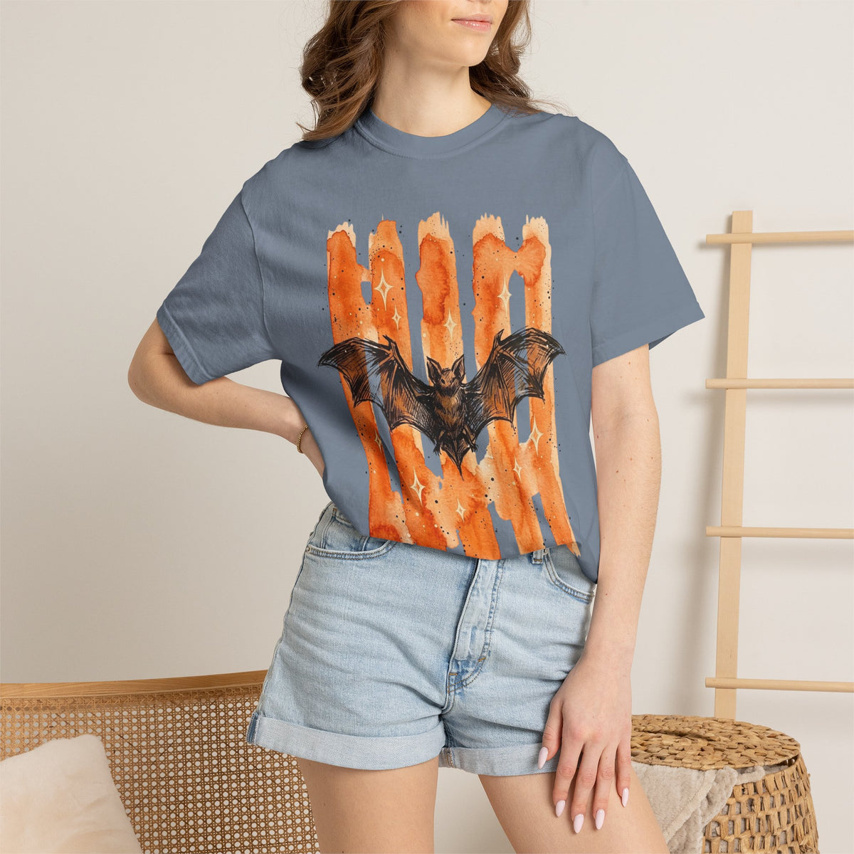 Midnight Bat Comfort Colors Tee