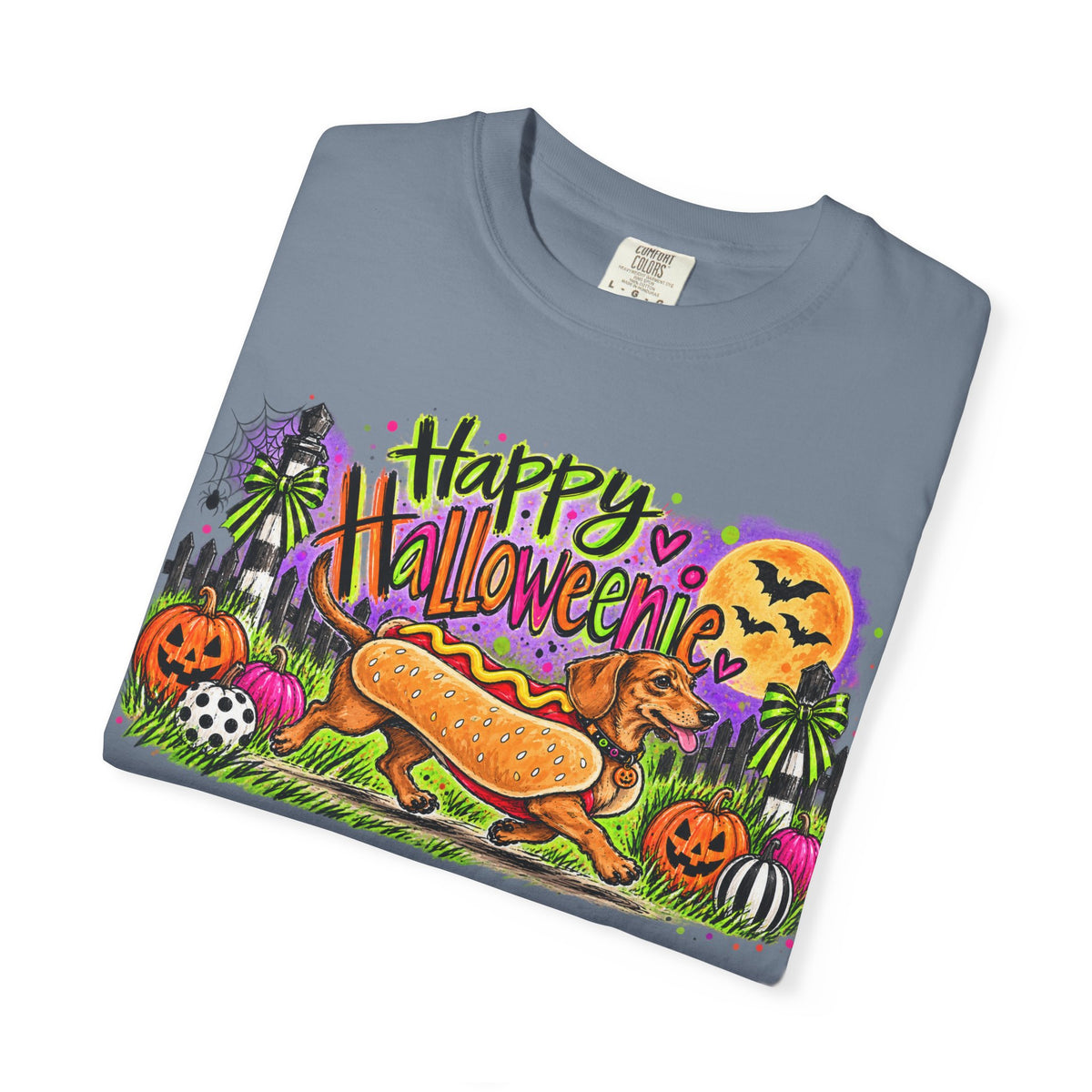 Happy Halloweenie Comfort Colors