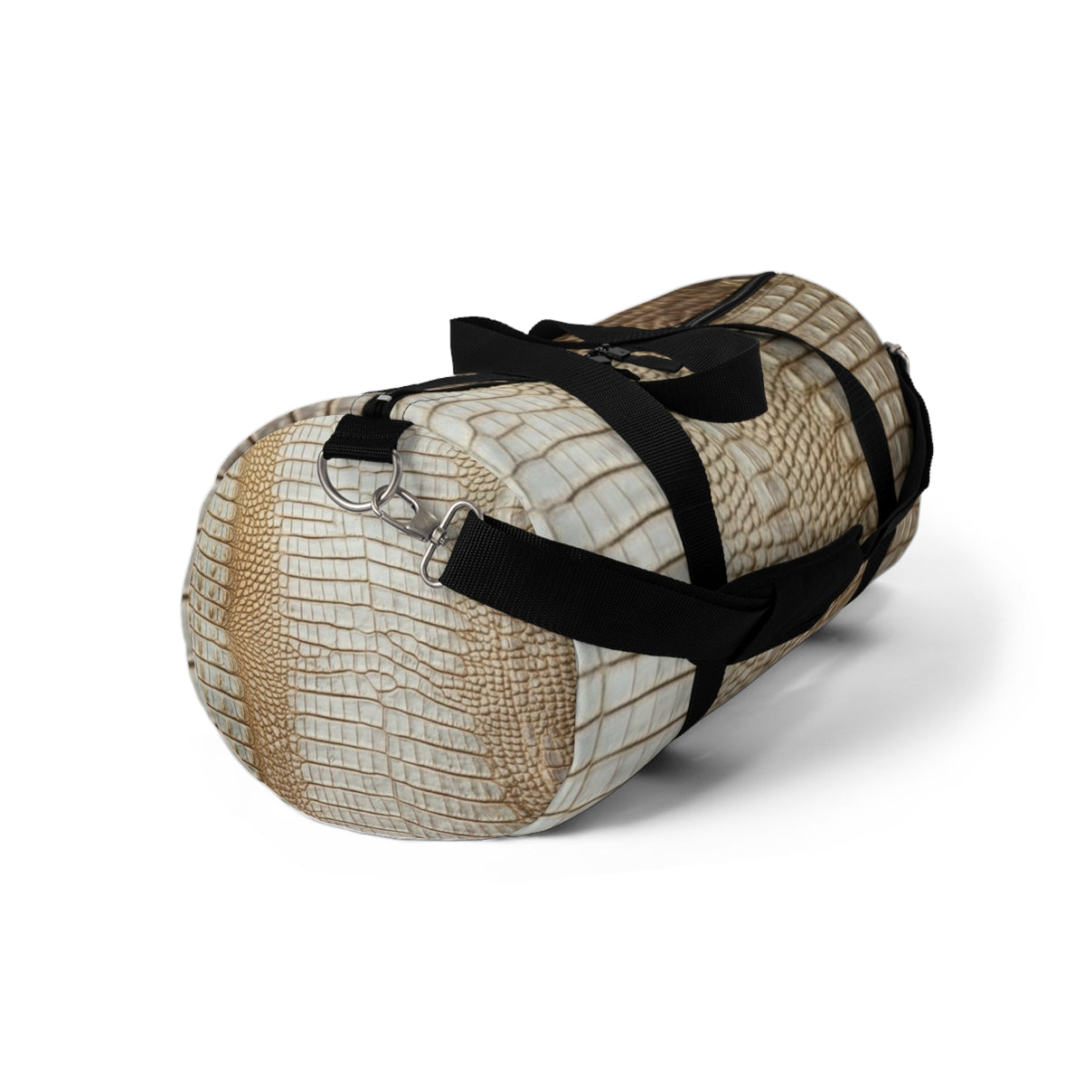 Oyster Alligator Luxe Duffel Bag