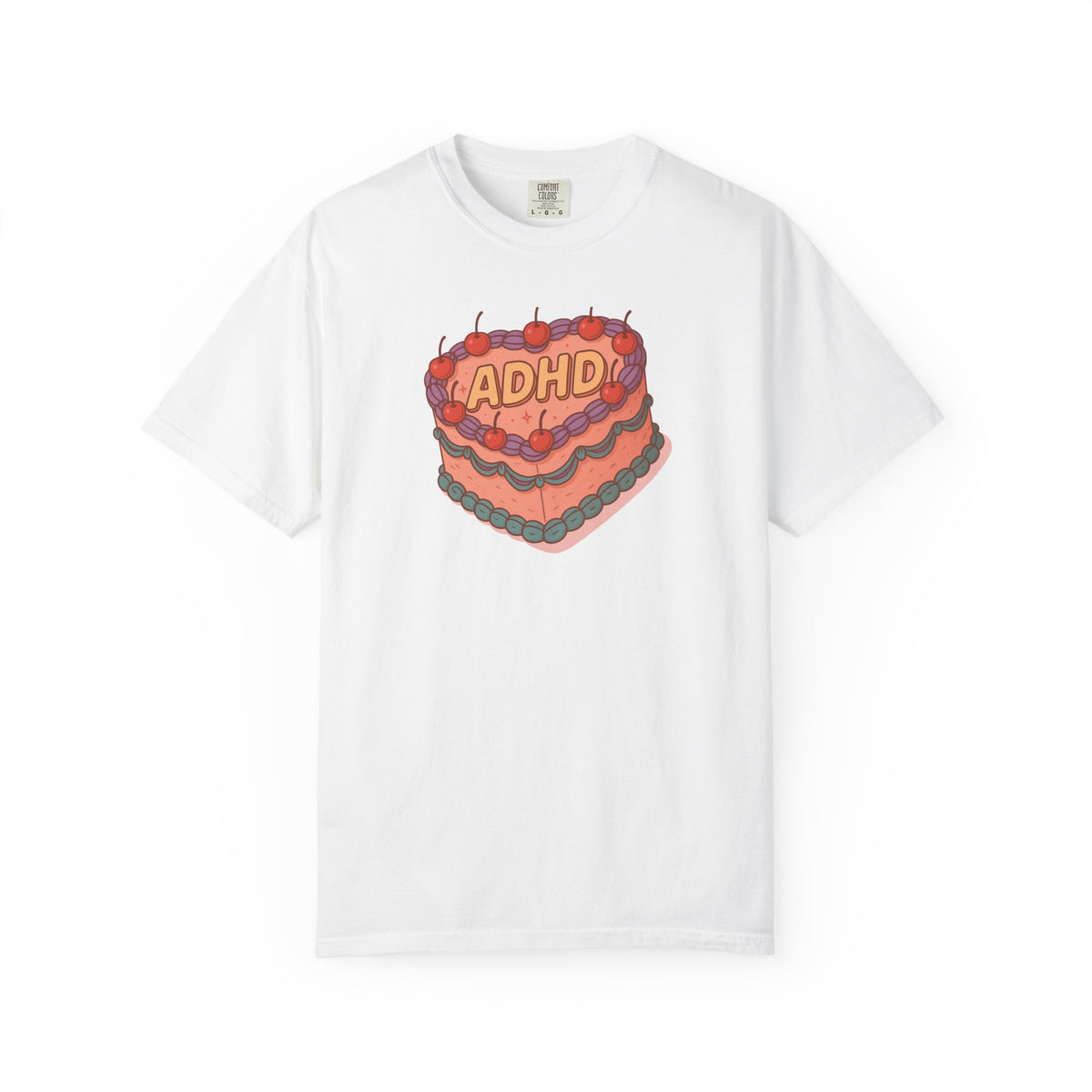 ADHD Cake Comfort Colors® Tee