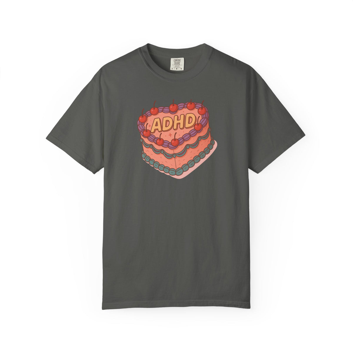 ADHD Cake Comfort Colors® Tee