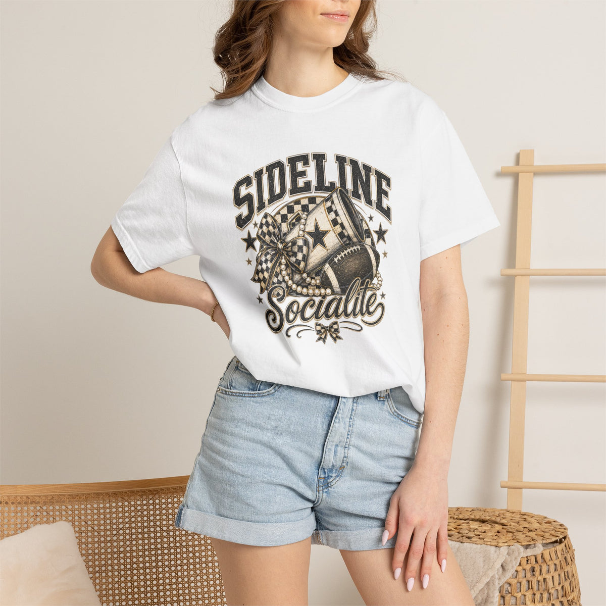 Sideline Socialite Comfort Colors® Tee