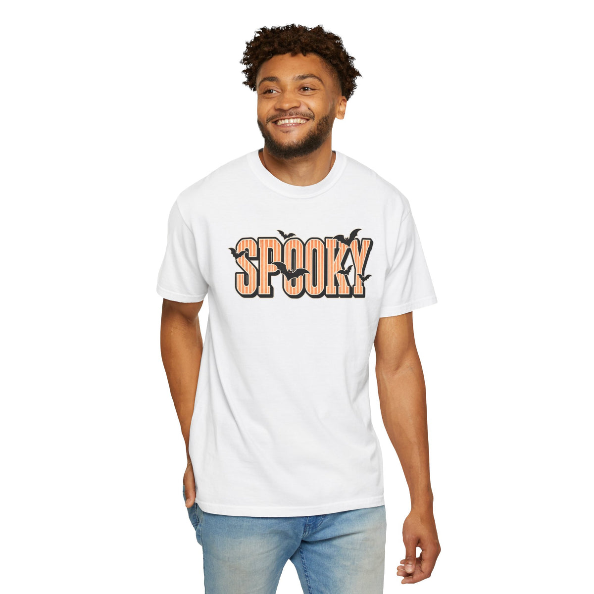 Spooky Season Varsity Comfort Colors Tee