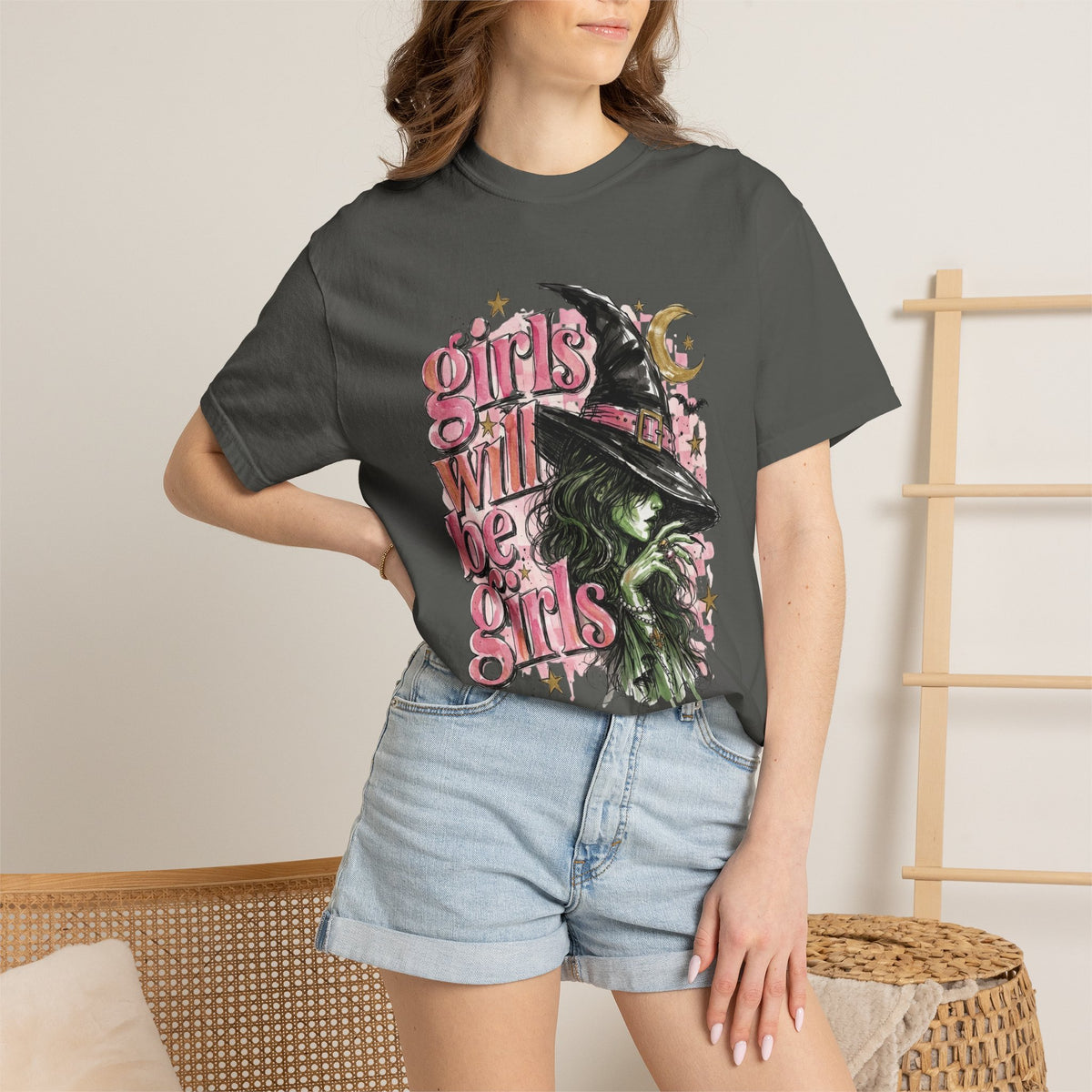 Girls Will Be Girls — Coven Casual Comfort Colors Tee