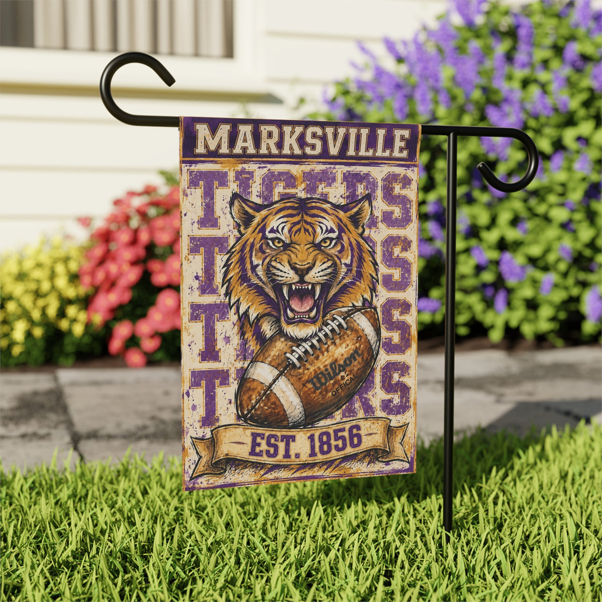 Marksville High Tiger Garden Flag