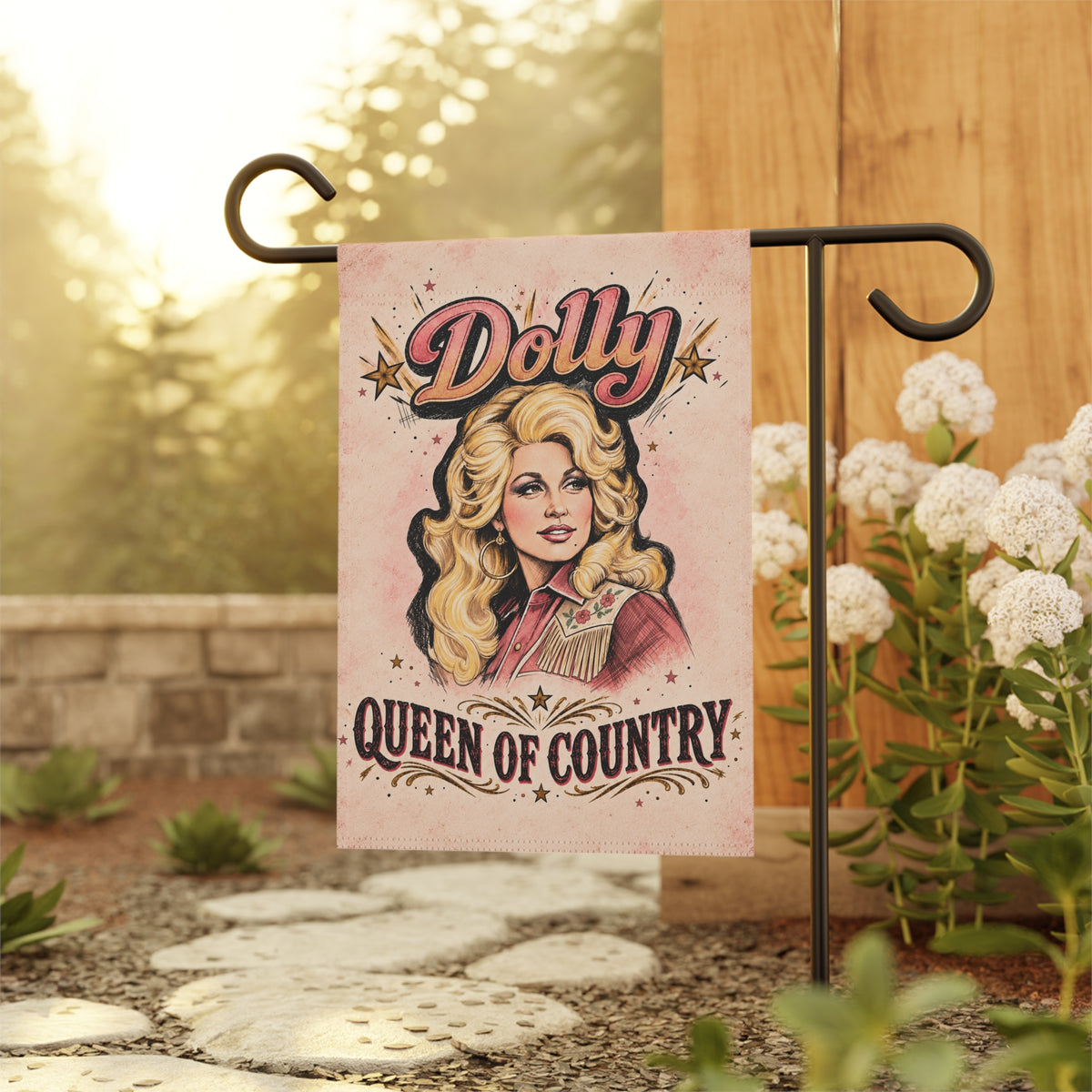 Queen of Country Garden & House Banner