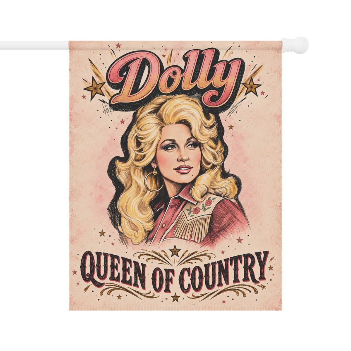 Queen of Country Garden & House Banner