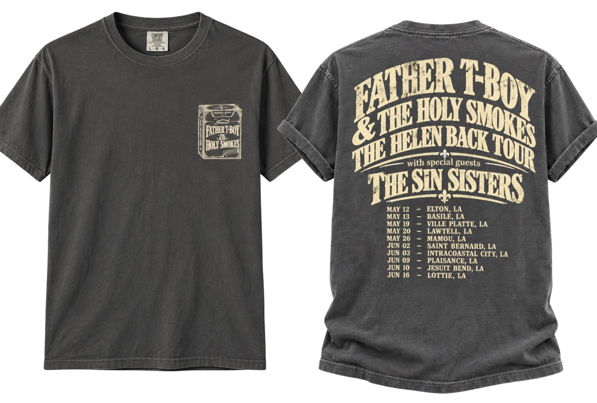 Father T-Boy and the Holy Smokes Comfort Colors
