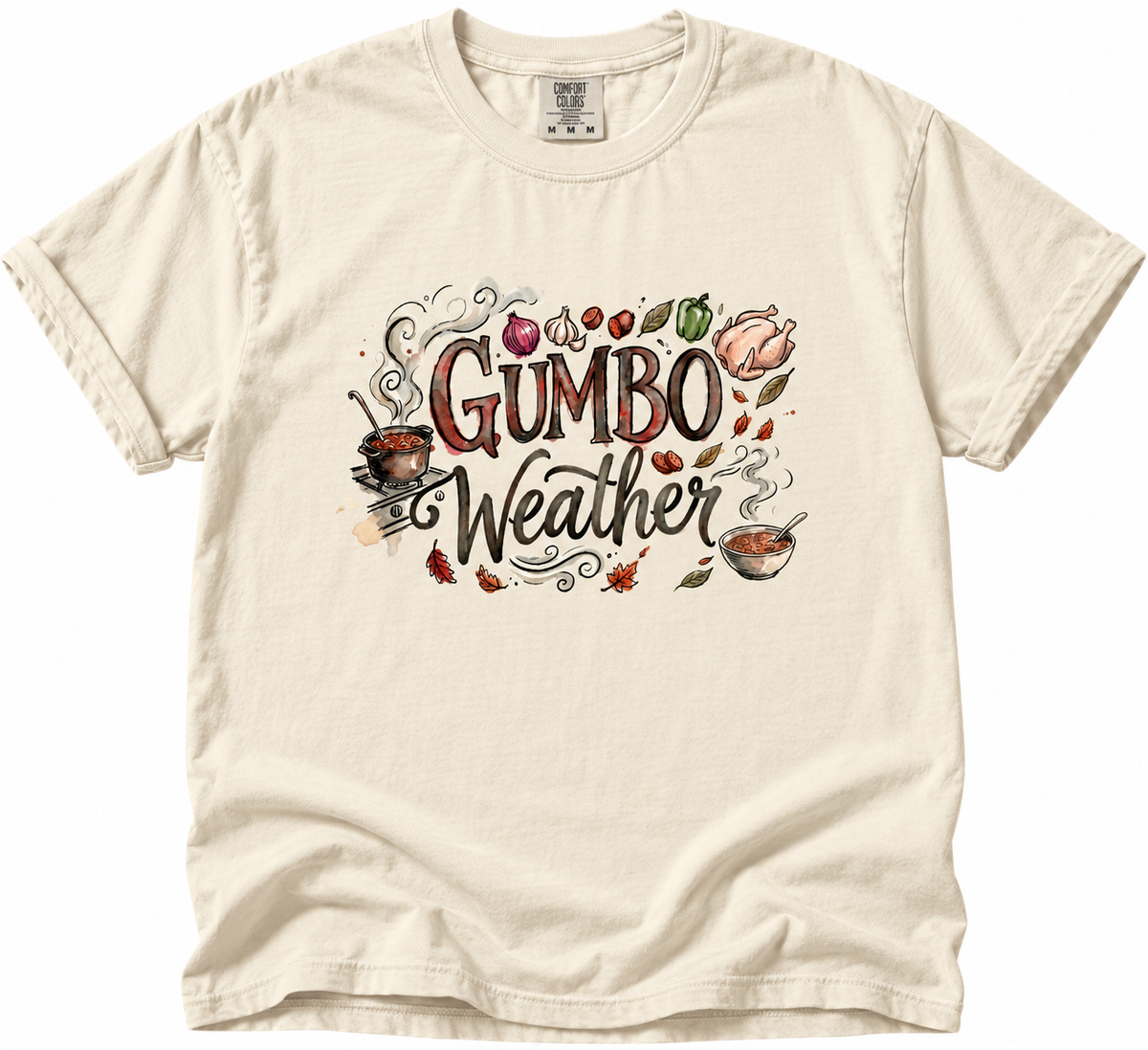 Gumbo Weather Ingredients Unisex Comfort Colors