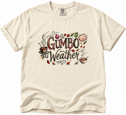 Gumbo Weather Ingredients Unisex Comfort Colors