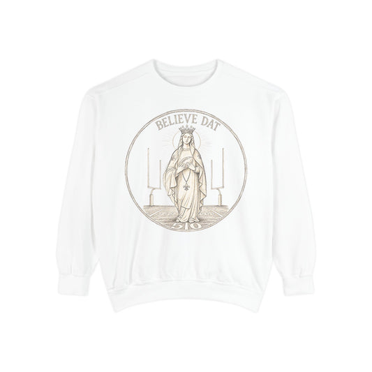 Our Lady of the 50 Yard Line Crewneck