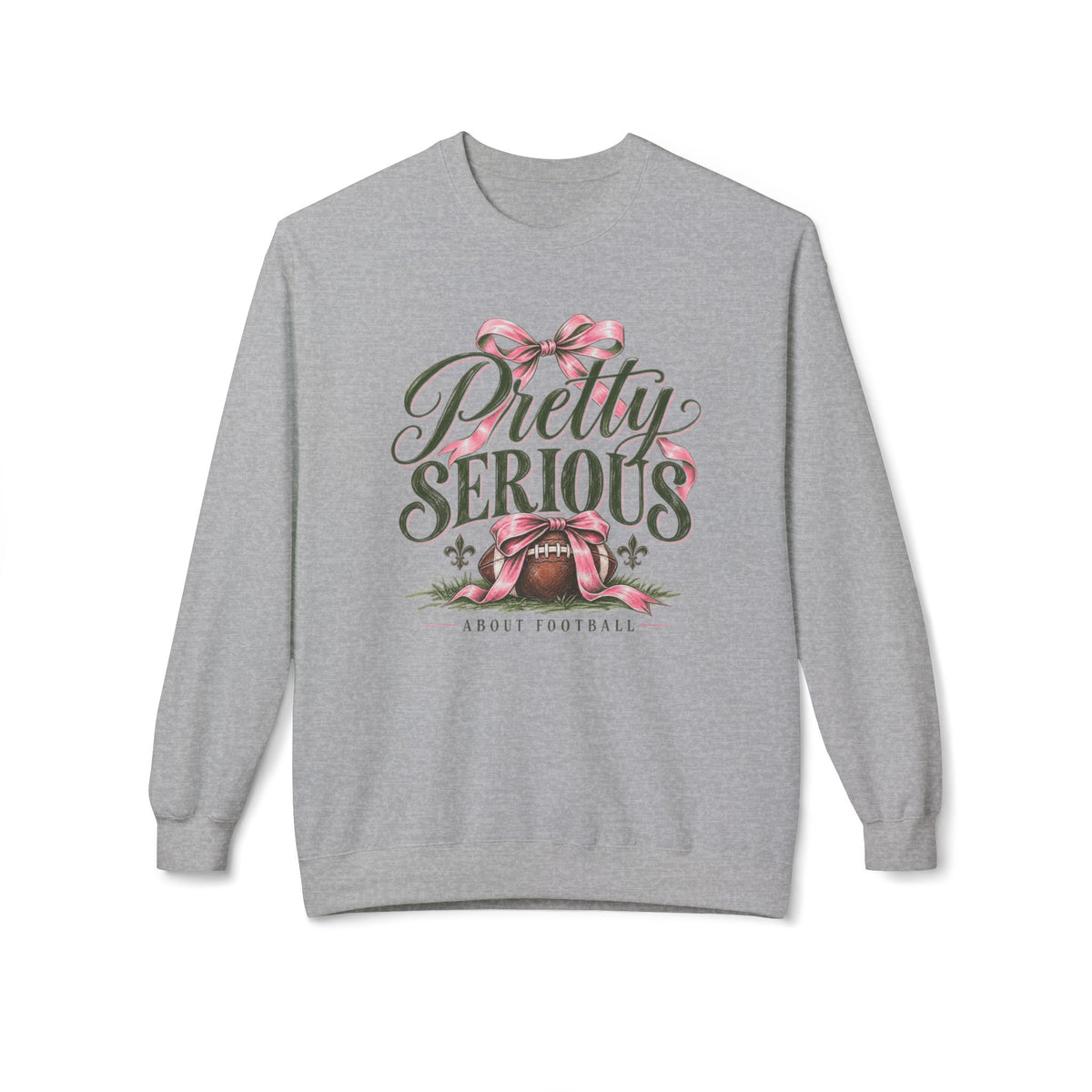 Pretty Serious Football Crewneck Sweatshirt