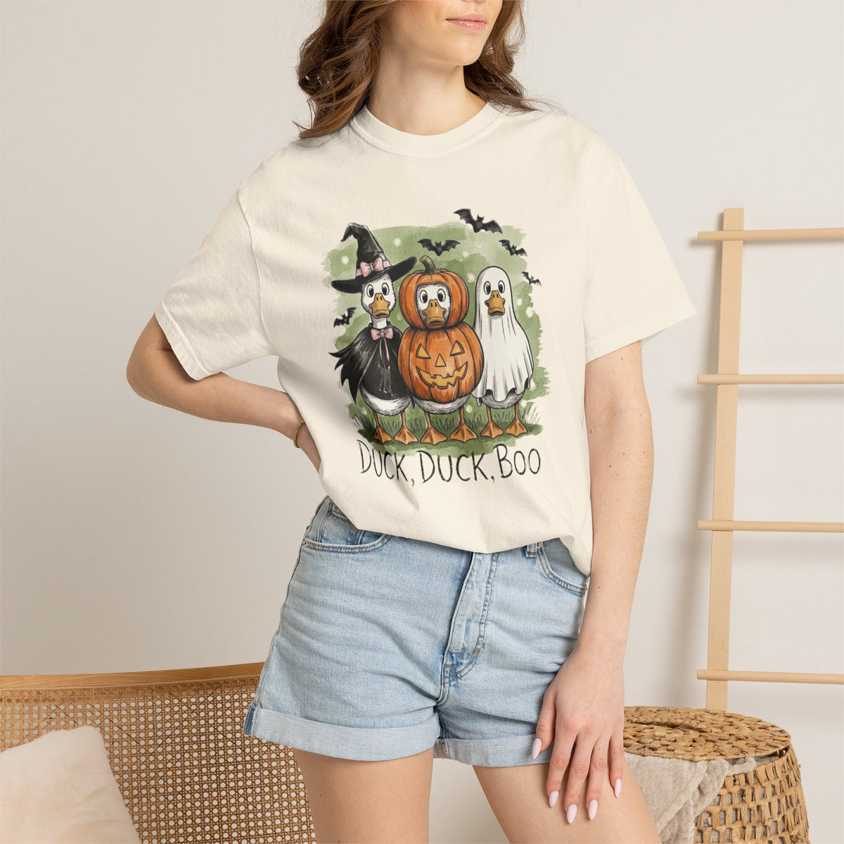 DUCK DUCK BOO Cartoon Comfort Colors