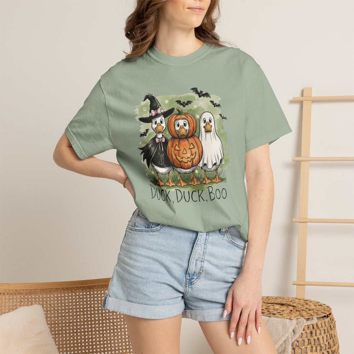 DUCK DUCK BOO Cartoon Comfort Colors